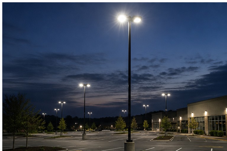 Parking Lot Light Replacement
